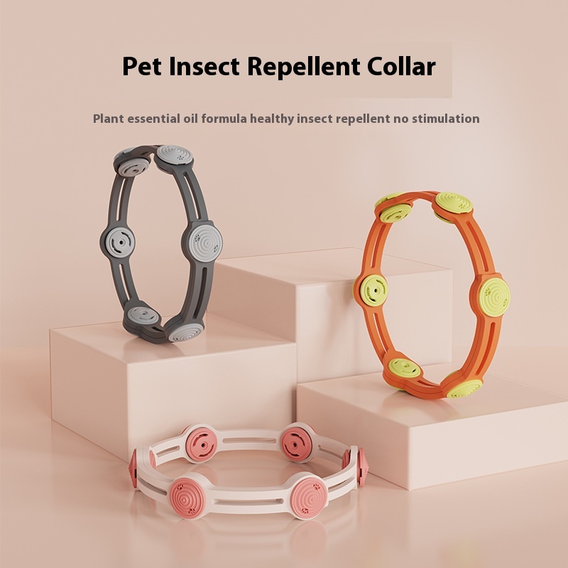 Summer Hot Petect Repellent Collar Plant Essential Oil Cat And Dog External Mosquito Repellent Flea Collar Supplies