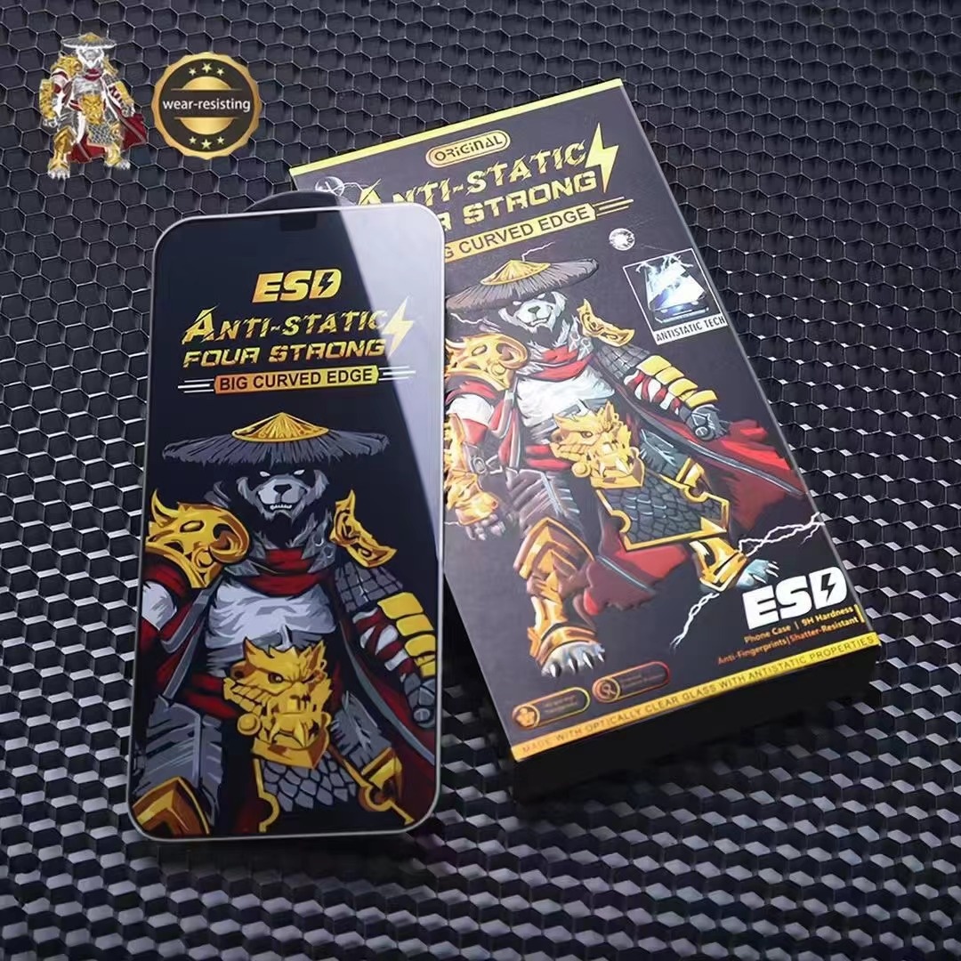 Suitable For Apple14 Hunter Film I Phone11 Dustproof Tempered Film12 Large Arc Mobile Phone Film15 Static Electricity