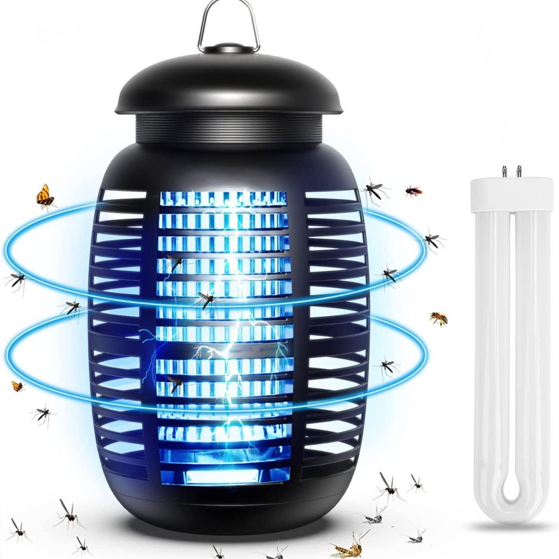 Ect Killer Outdoor15w High Power4200 VHigh Voltage Mosquito Killer Lamp Waterproof Indoor Electric Shock Mosquito Killer