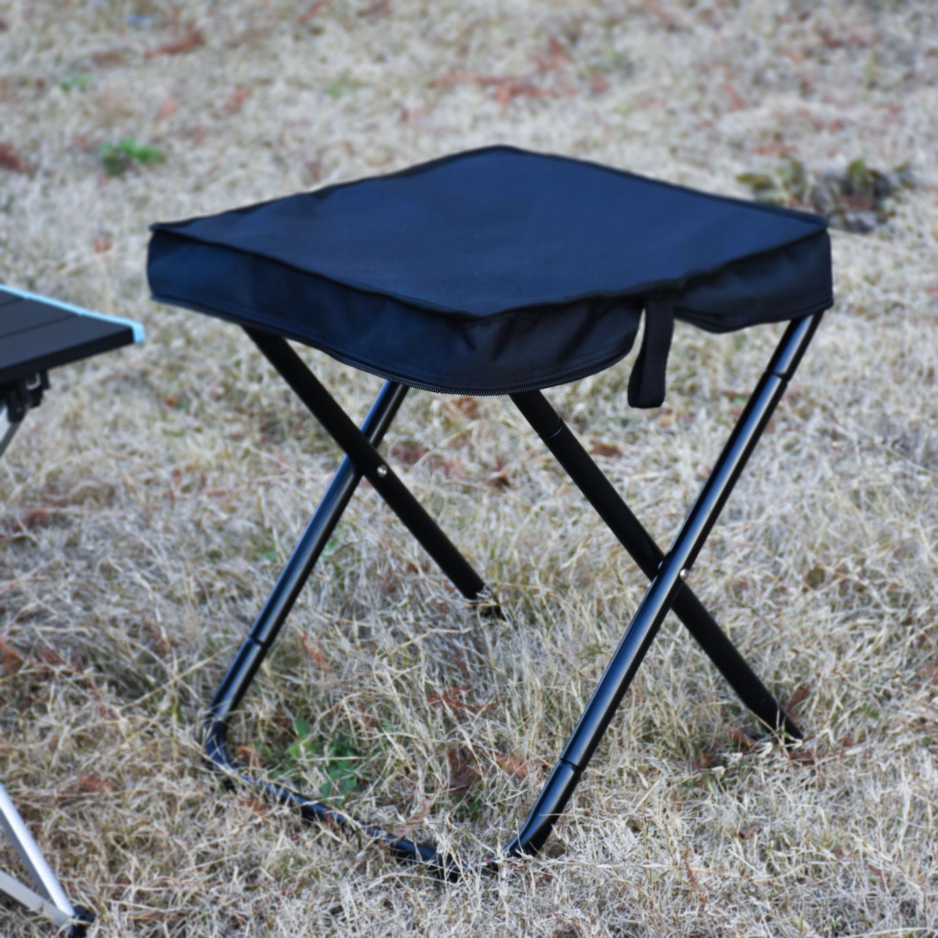 Heightened Folding Stool Outdoor Aluminum Alloy Hand Bag Stool Portable Fishing Stool Ultra-light Camping Folding Chair