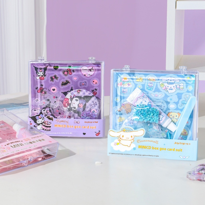 Joytop Sanrio Guka Sticker Set With DIYKulomi Guka CDBox Tweezers Full Set
