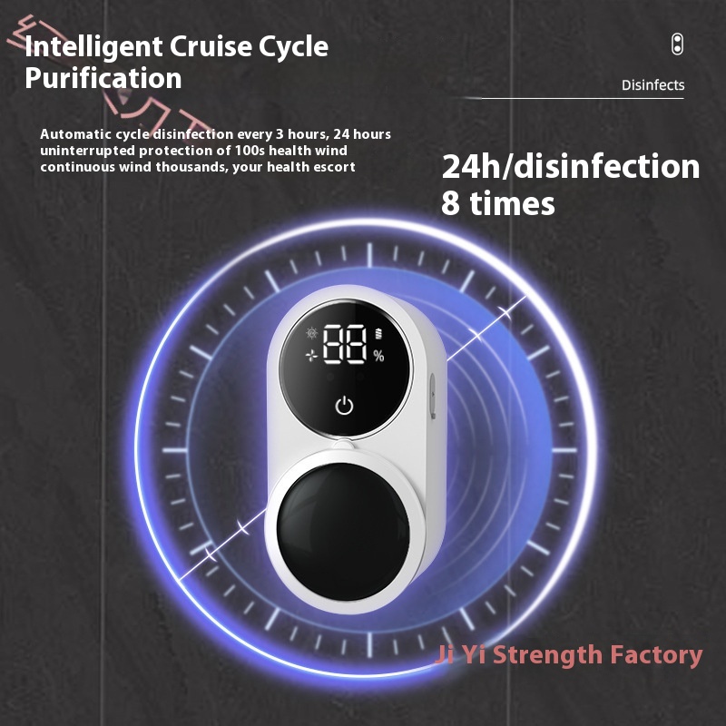 Intelligent Circulation Purification Toothbrush Sterilizer Wall-mounted Non-punching Electric Warehouse/disinfection Times