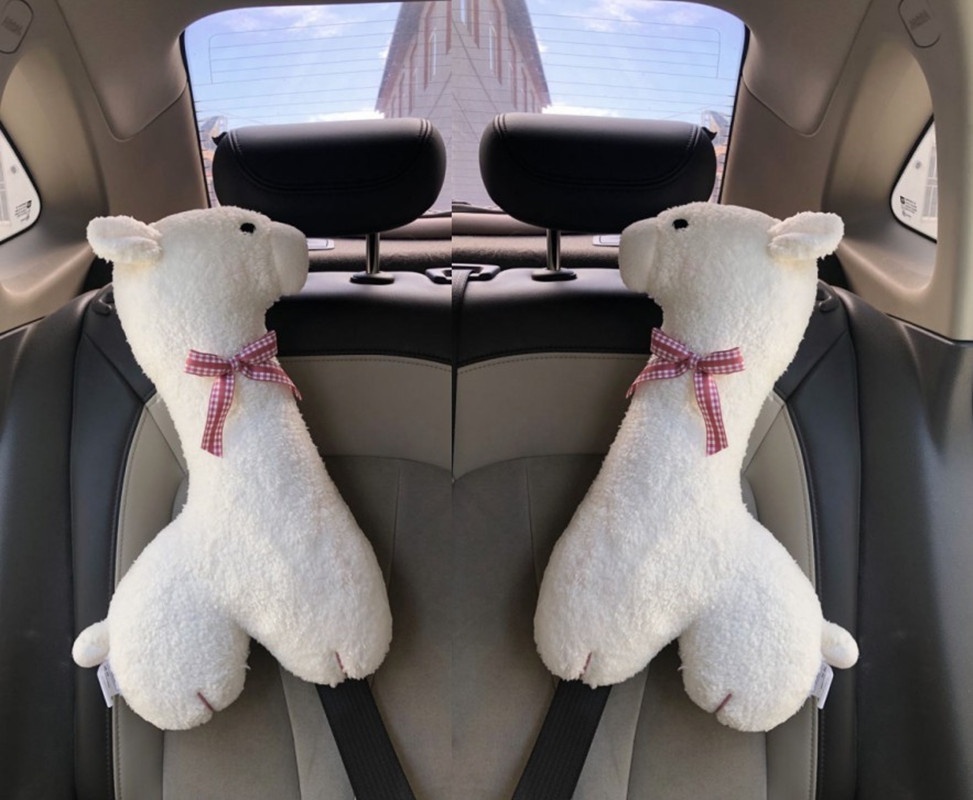 Car Seat Belt Pillow Protection Shoulder Cover Children's Cartoon Cute Adjuster