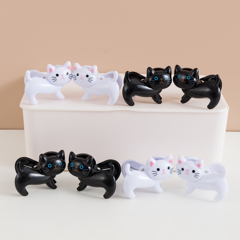 Cute Alien Cat Clip Can Stand Animal Shape Multifunctional Underwear Clip Windproof Sheet Clip