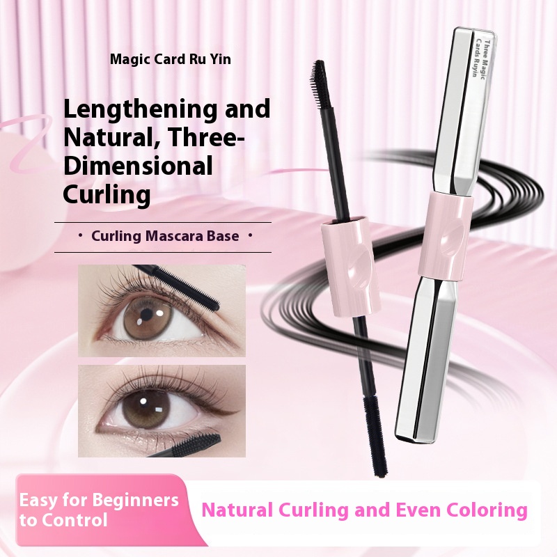 Sanzi Hall Barbell Double-headed Mascara Thick Curled Waterproof Sweat-proof Long-lasting Slim Not Sizzling Novice Essential