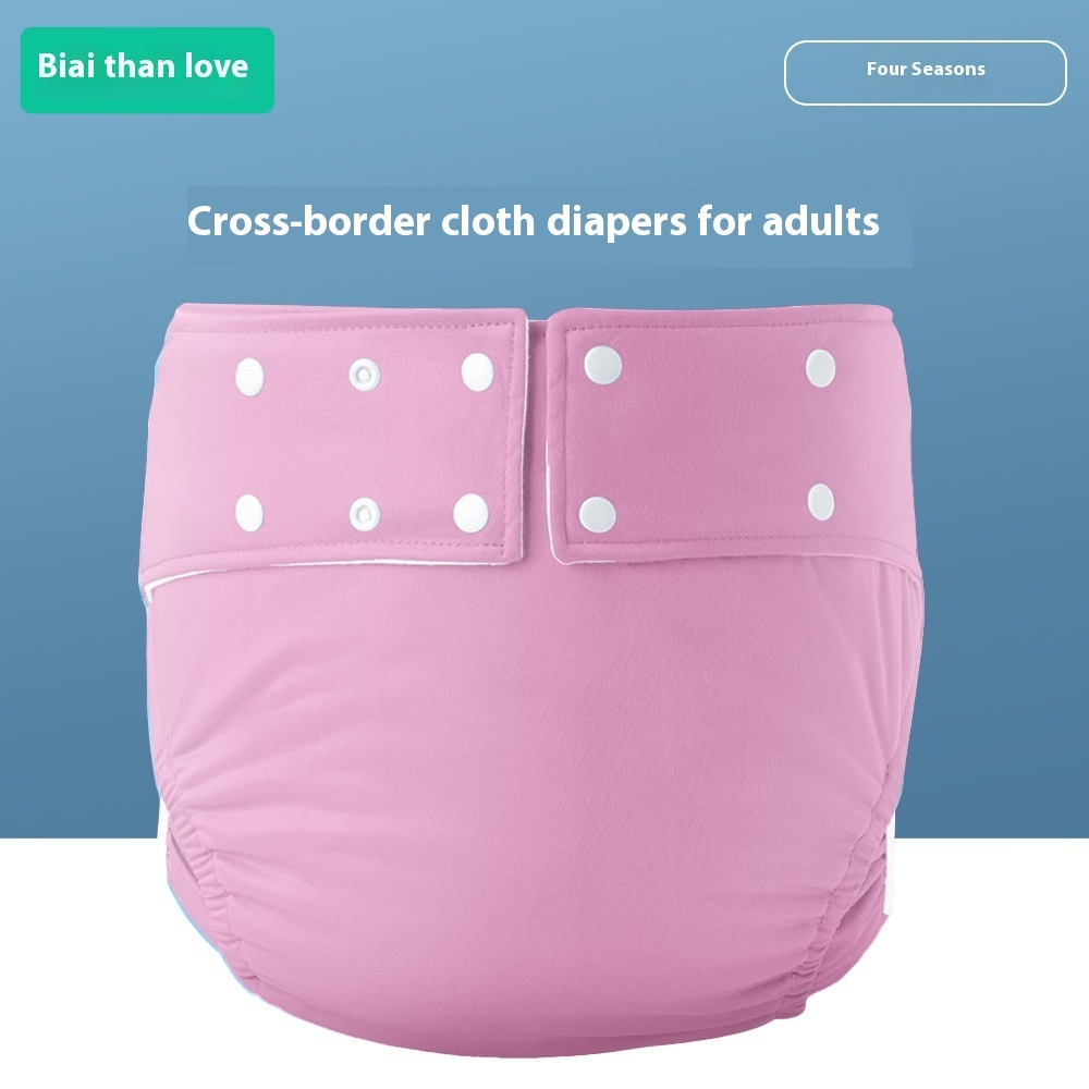 Adult Diapers Washable Waterproof Anti-leakage Adjustable Diaper Pants Elderly Incontinence Diaper Diaper Pocket