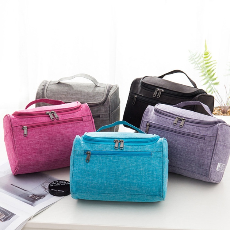 Cationic Oxford Cloth Hook Toiletry Bag Pillow Toiletry Bag Storage Bag Toiletry Travel Portable Cosmetic Bag