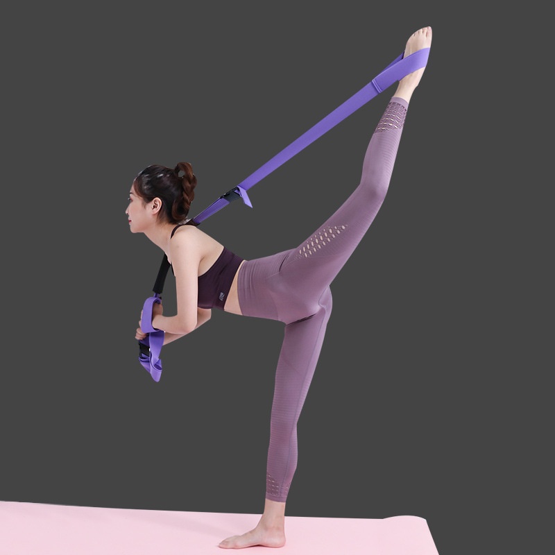 Ballet Soft Stretch Belt One-leg Splits Stretch Belt Dance Fitness Elastic Stretch Belt