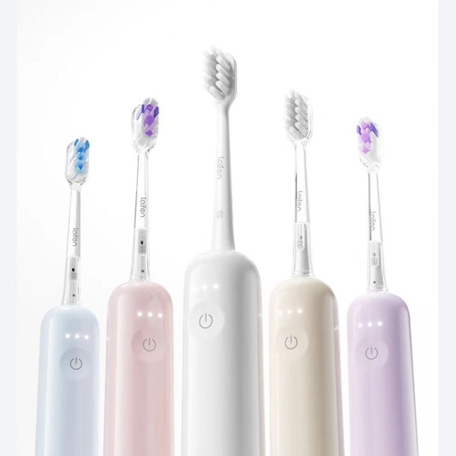 Laifen Leifen Electric Toothbrush Generation Sweeping Vibration Electric Toothbrush Deep Cleaning Gum Protection Toothbrush Light White