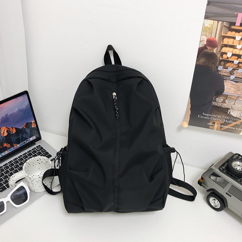 High School Student Schoolbag,Female College Student,Lightweight Travel Bag,Simple Casual Backpack,Men's Fashionable Large-capacity Backpack Summer