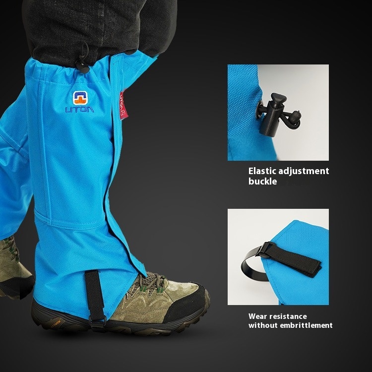 Snow Cover Outdoor Mountaineering Hiking Desert Anti-sand Shoe Cover Men's Children's Ski Equipment Waterproof Leggings Foot Cover Men And Women