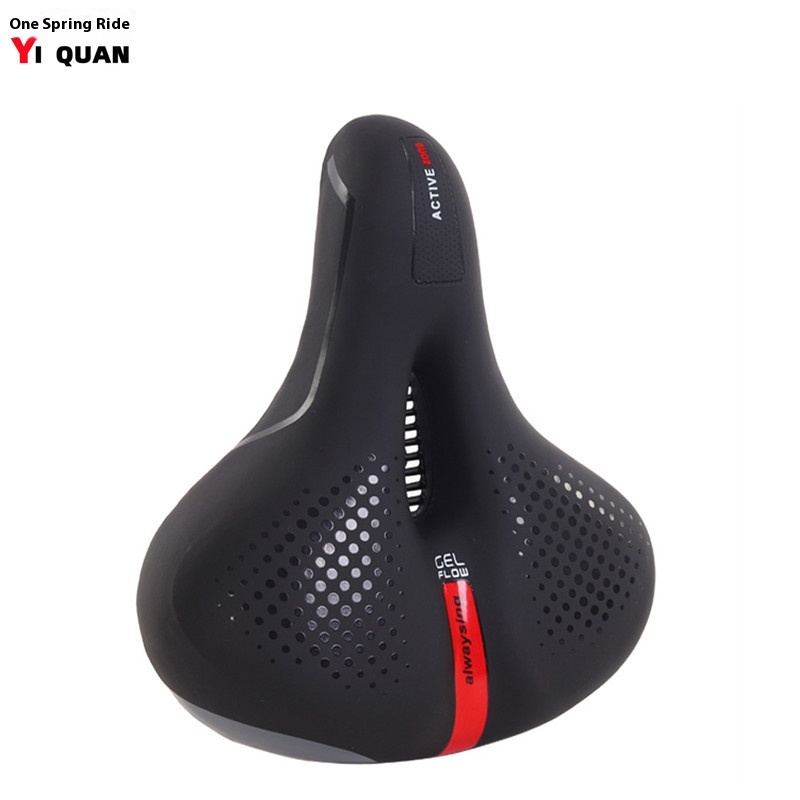 Bicycle Silicone Seat Cushion Big Butt Saddle Bicycle Thickened Seat Cycling Equipment Accessories