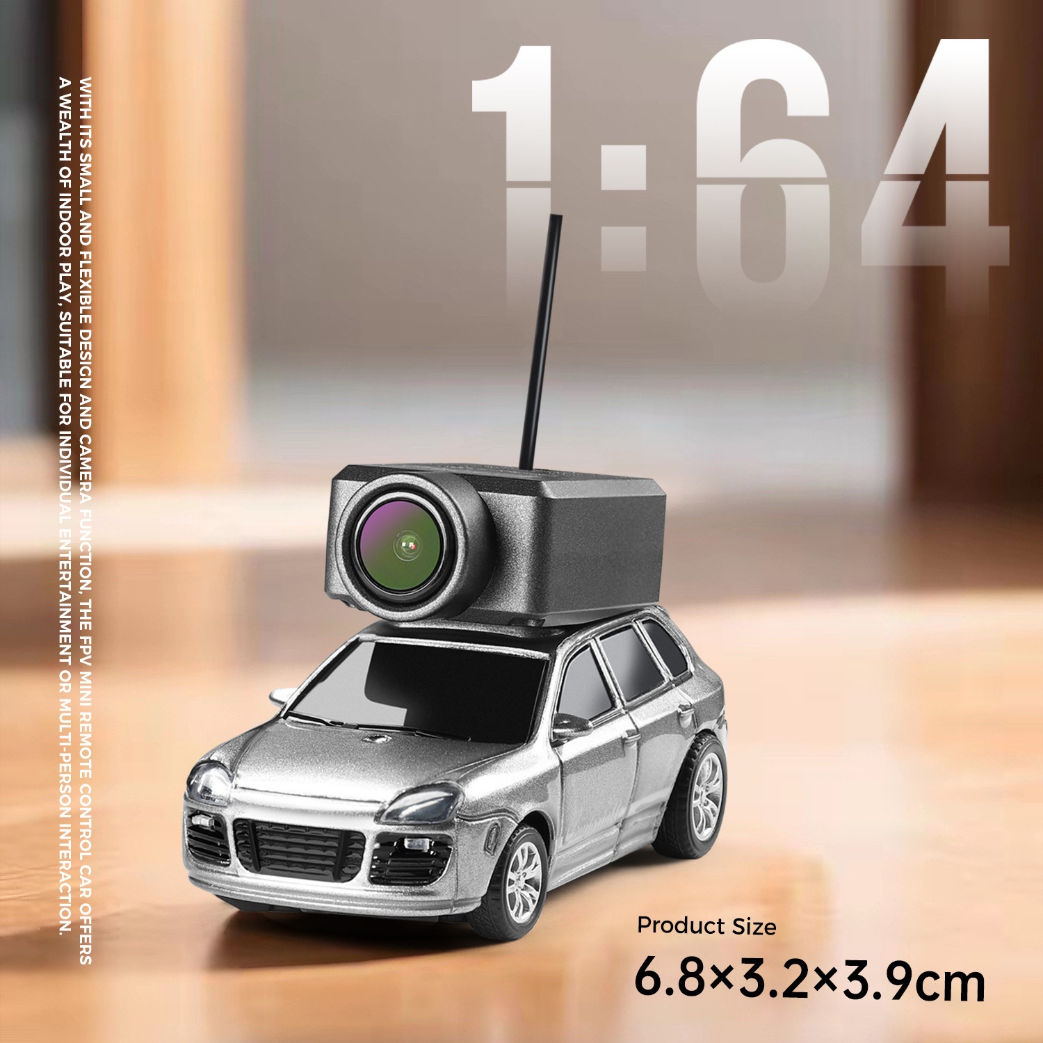 Weili 6401 Mobile Phone APP Edition Remote Control Car 1: 64 Mini FPV Camera Car WIFI Picture Toy Car Model
