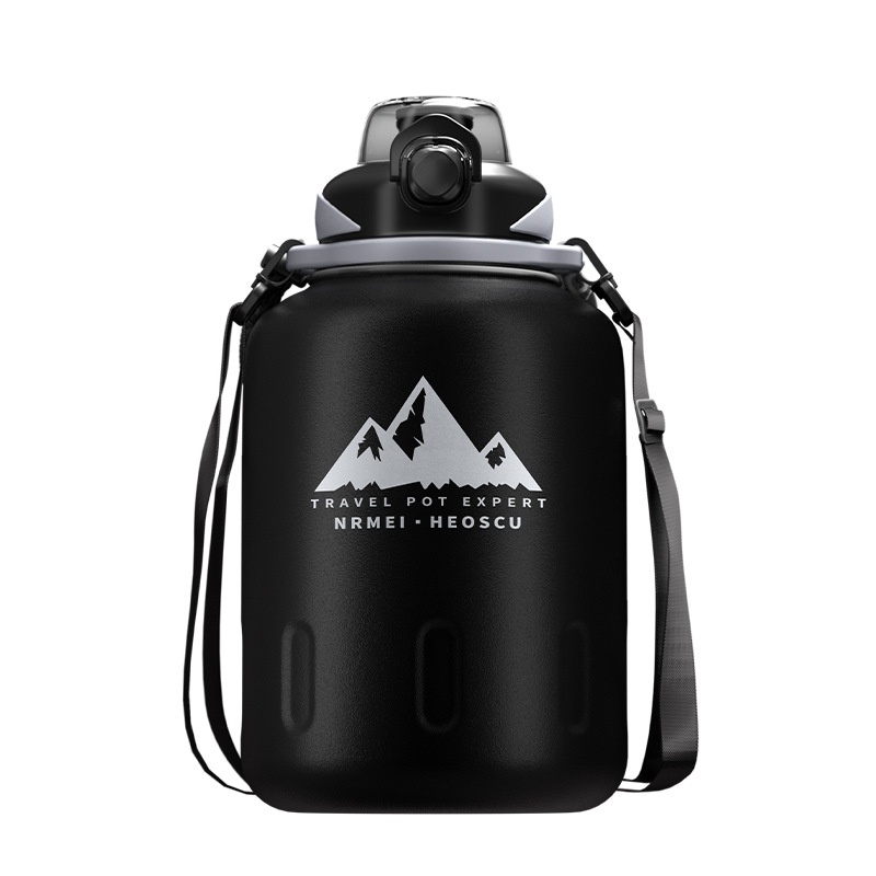 316 LStainless Steel Thermos Cup Large Capacity Cold Storage Cup Ton Barrel Ton Big Belly Sports Kettle