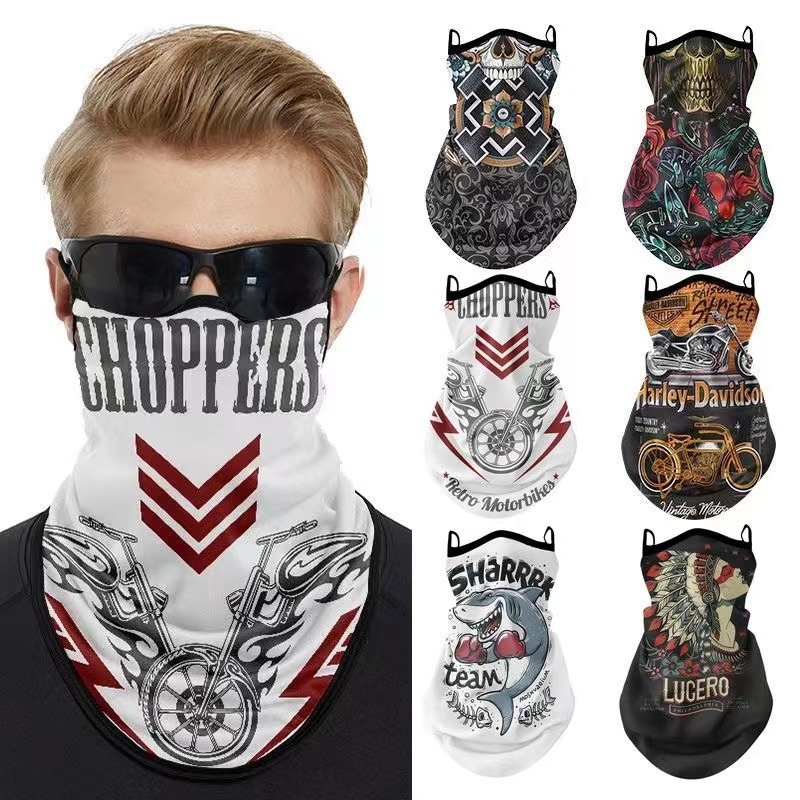 Motorcycle Ear Wrap Harley Outdoor Biker Headband