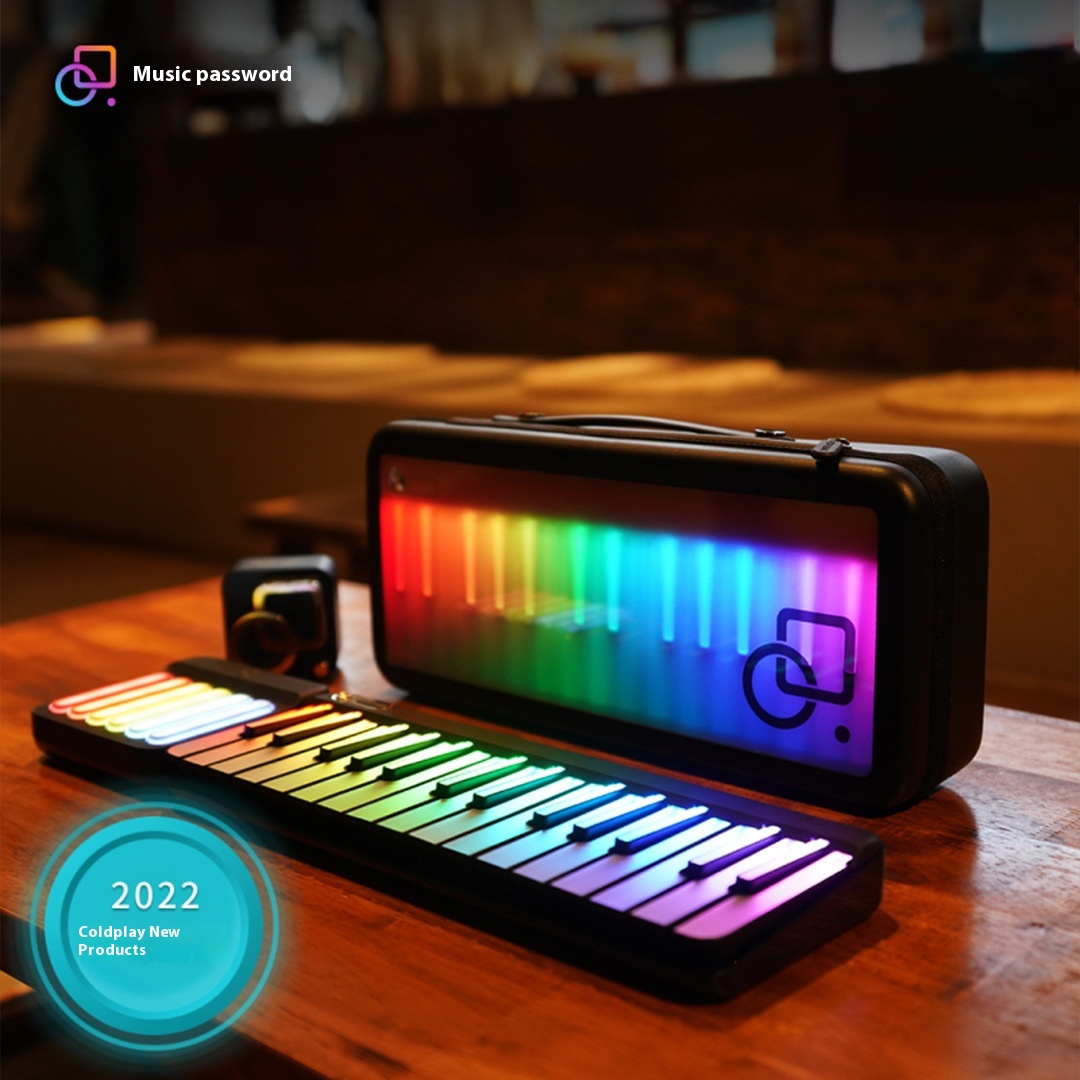 Populele Intelligent Electronic Piano Music Password Beginner Children Adult Entry Piano Music Practice Machine