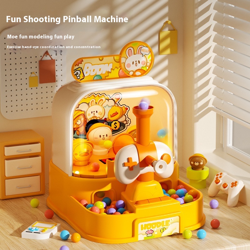 Children's Pinball Game Machine Early Education Baby Fun Shooting Scoring Educational Parent-child Interactive Toy