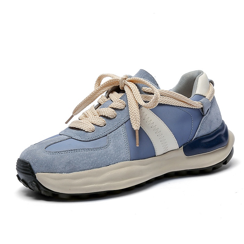 Spring Lovers Small Dissolve Father Shoes German Training Shoes Splicing Thick Soled Sports Casual Shoes