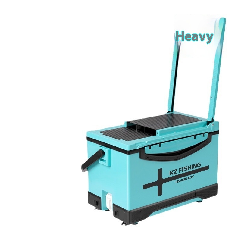 Multifunctional Fishing Box With Backrest And Lifting Legs Ultra-light Fishing Box