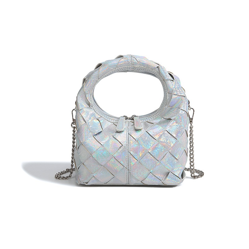Women's Personality Golden Bag Woven Handbag Fashion White Collar Chinese Style National Style Bag Explosions