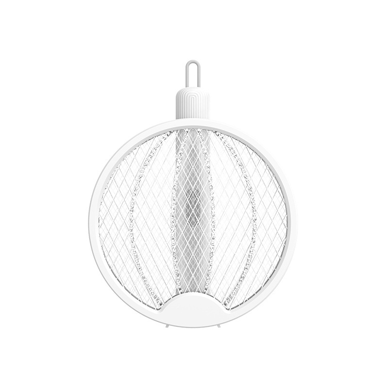 Innovative4-in-1 Foldable Electric Mosquito Swatter Rechargeable Light Wave Mosquito Trap Mosquito Killer Lamp Home Wall-mounted Mosquito Swatter
