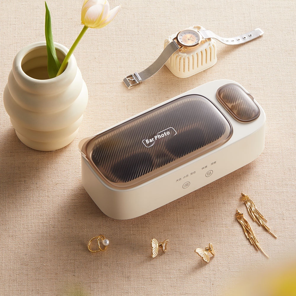 Bear Ultrasonic Cleaning Machine Glasses Cleaning Machine QXQ-B25 K1 Jewelry Watch With Makeup Brush And Contact Lens Cleaning Machine