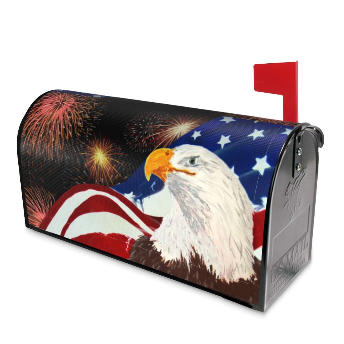 Outdoor Independent Flag Eagle Box Cover Mailbox Cover Mailbox Protective Cover