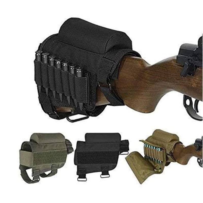 Manba Bullet Bag Multi-functional Outdoor Tactical Cheek Support Bag Military Fan CSTwo-in-one Buttstock Bullet Bag