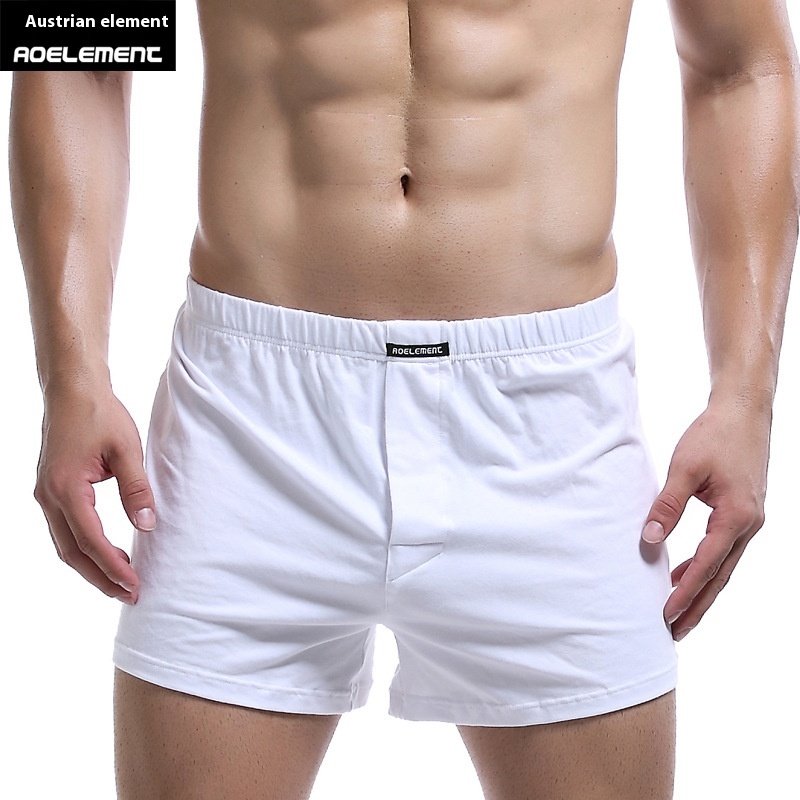 Men's Aro Pants Men's Underwear Cotton Harrow Pants Cotton Aro Pants Home Loose Woven Flat Pants