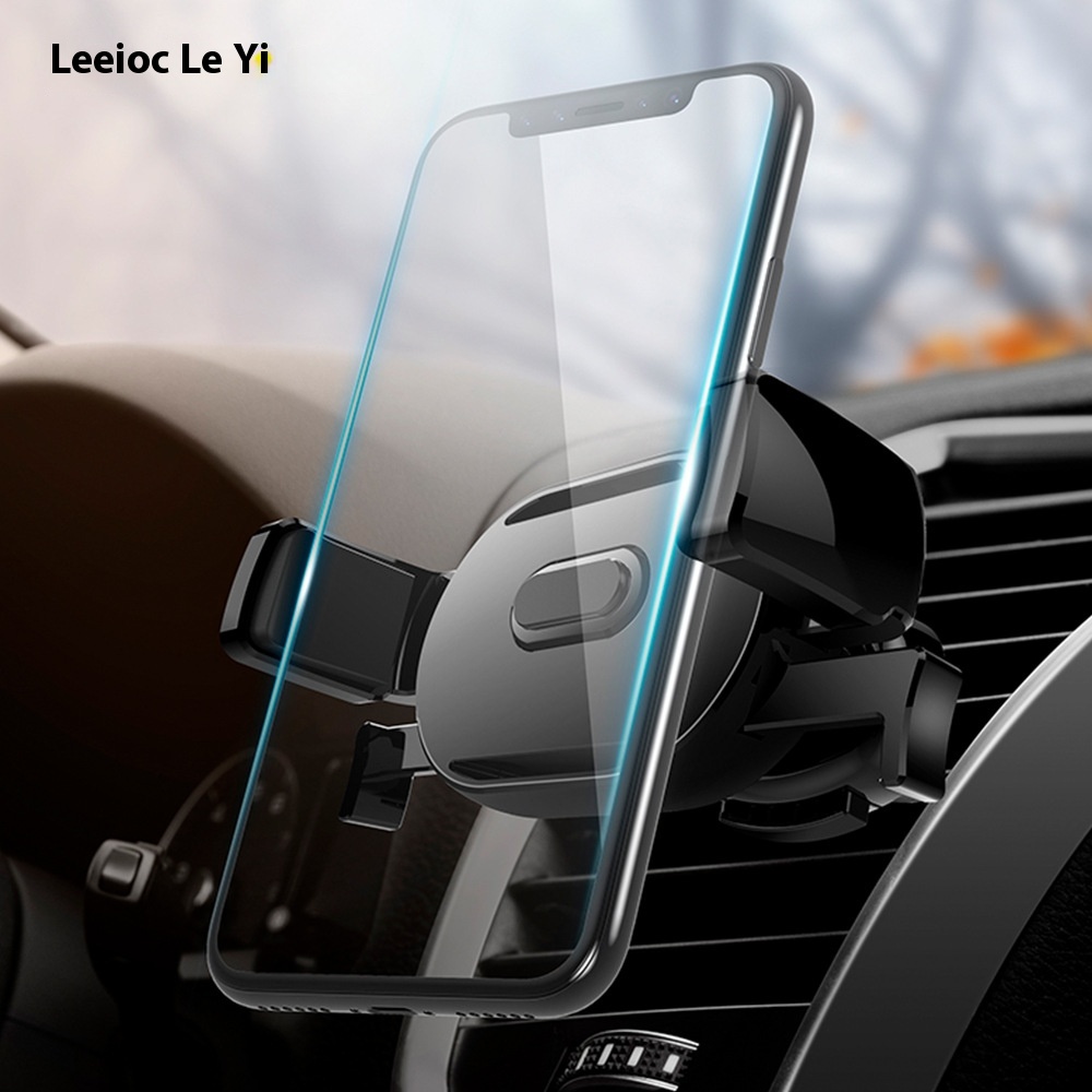 Leeioo Mobile Phone Automatic Clip Car Car Phone Holder Car Holder Universal Car Holder