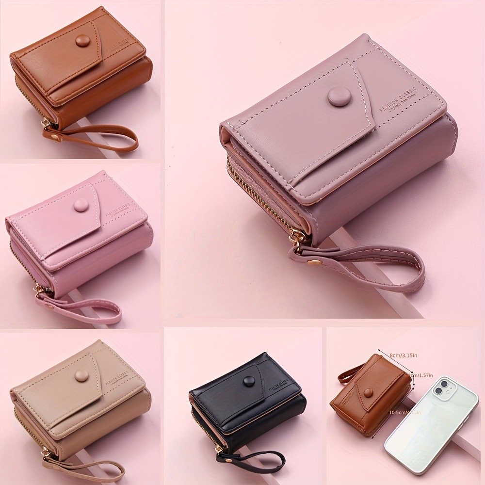 Women's Wallet Short Women's Zipper Wallet 70% Off Coin Purse Female Cute Student Wallet