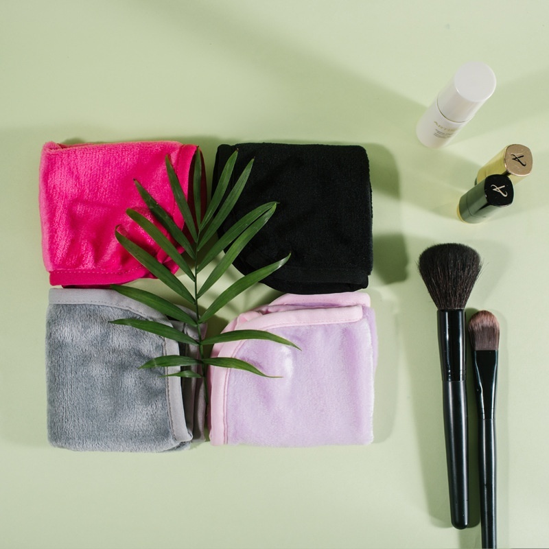 SMakeup Remover Towel Cleansing Makeup Remover Towel Soft Skin-friendly Suede Water Square Makeup Remover Small Square Towel