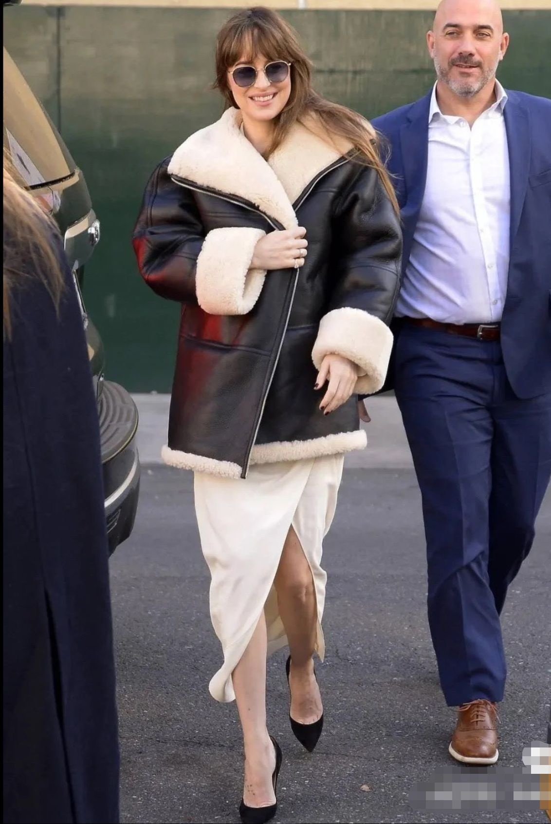 Yang Mi's Same 5-color Winter Eco-friendly Fur Coat Mid-length Loose Motorcycle Fur Coat For Women - 1