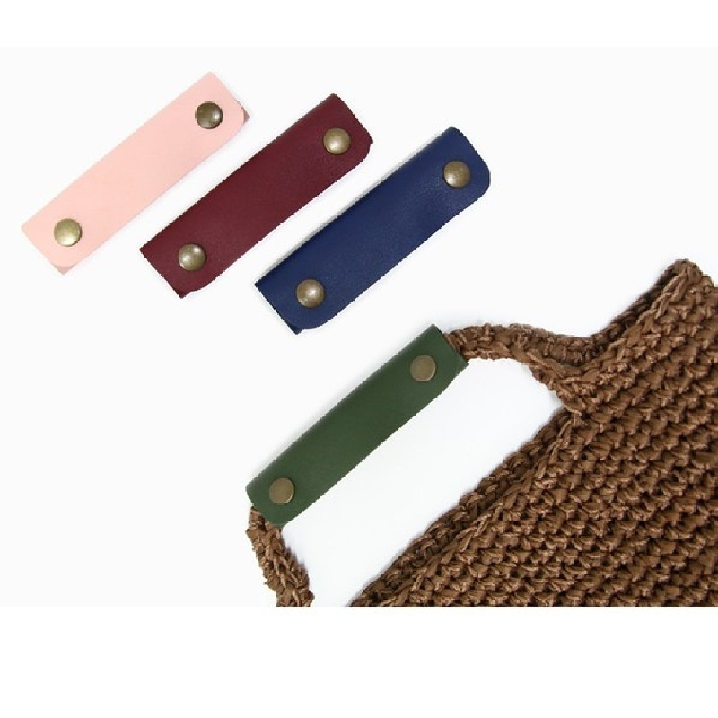 Ready-made Luggage Accessories Suitcase Handle Leather Case Shopping Anti-stiffening Decompression Handle Cover Non-slip Kettle Leather Cover