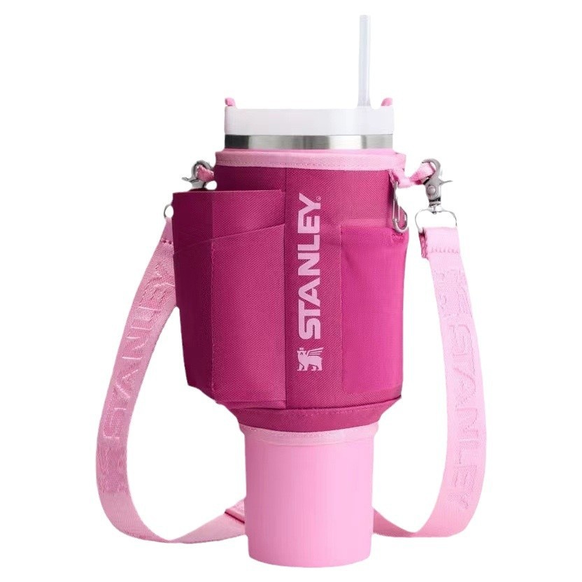 Explosive Stanley40oz Thermos Cup Set Kettle Bag Shoulder Strap Slung Cup Set Bag Go Out Key Chain Headphones