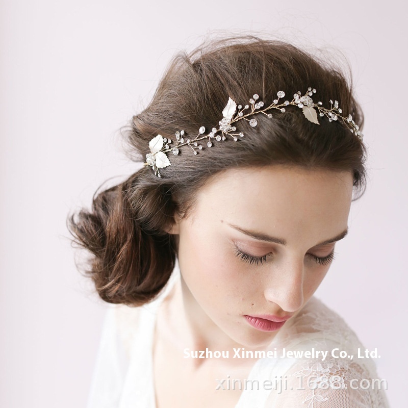 O012 Rhinestone Crystal Bridal Headband Hair Accessories Headwear Bridal Wedding Dress Accessories Jewelry Twigs