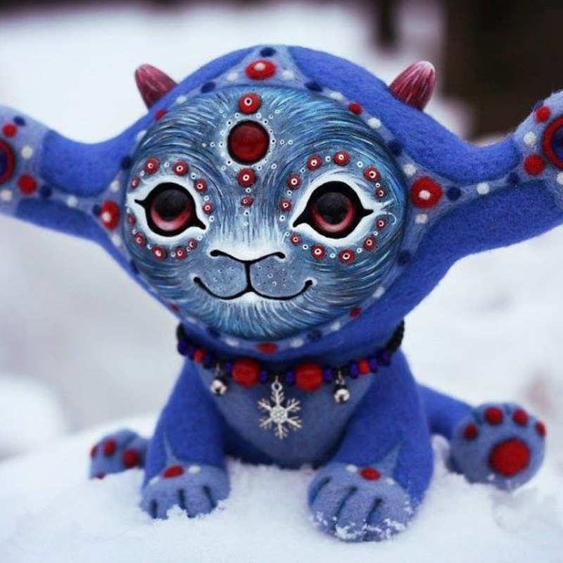 Hot-selling Products Outdoor Courtyard Alien Dwarf Elf Resin Crafts Ornaments Micro Landscape Sculpture