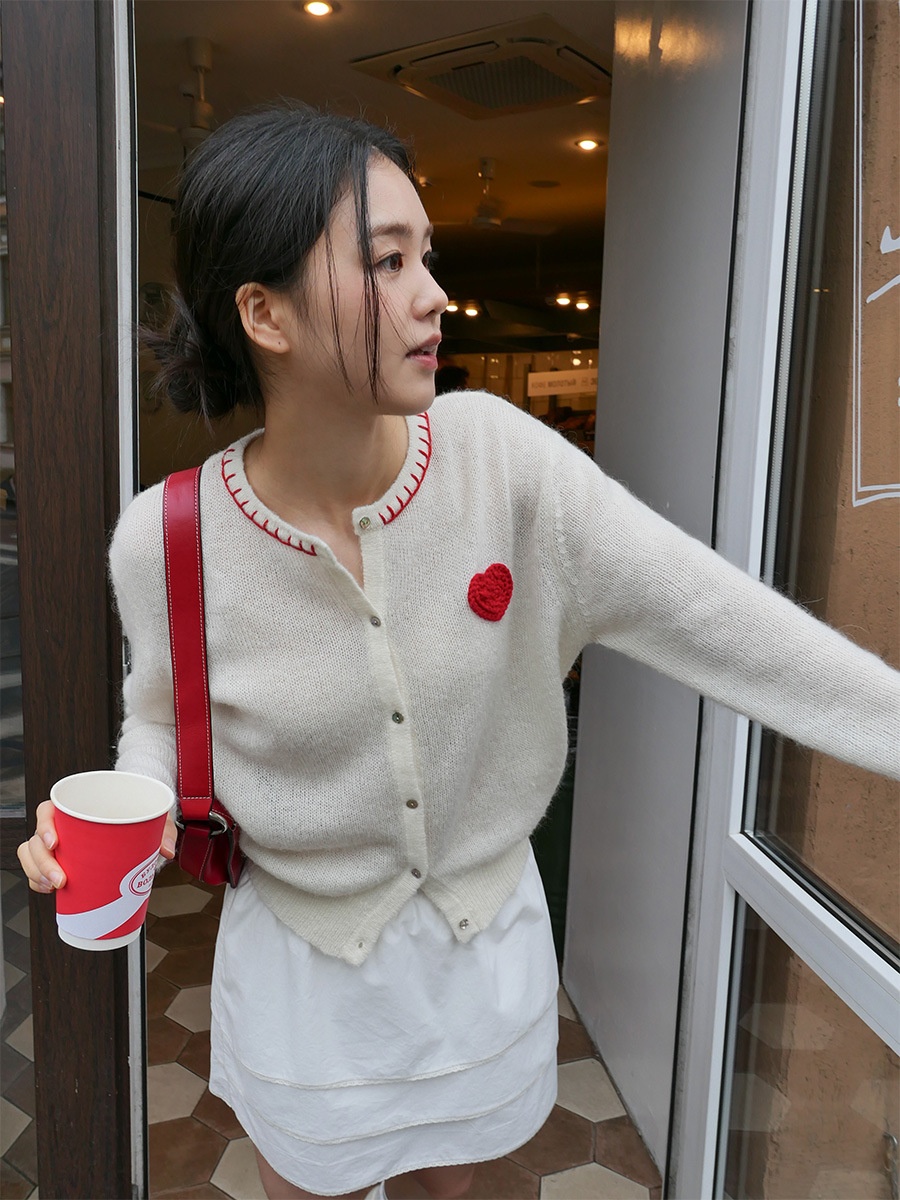 Crochet Heart Sweater