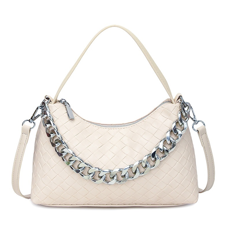 High-End Women's Chain Bags, Y Niche Handbags, Fashionable Rhombus Splash-Proof Crossbody Bags