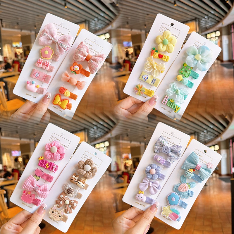 Cute Sweat Hair Clip,Small Amount Of Hair Clip For Baby Girls,No Damage To Hair,Children's Clip Hair Accessories,Fetal Hair Clip Clip Headdress