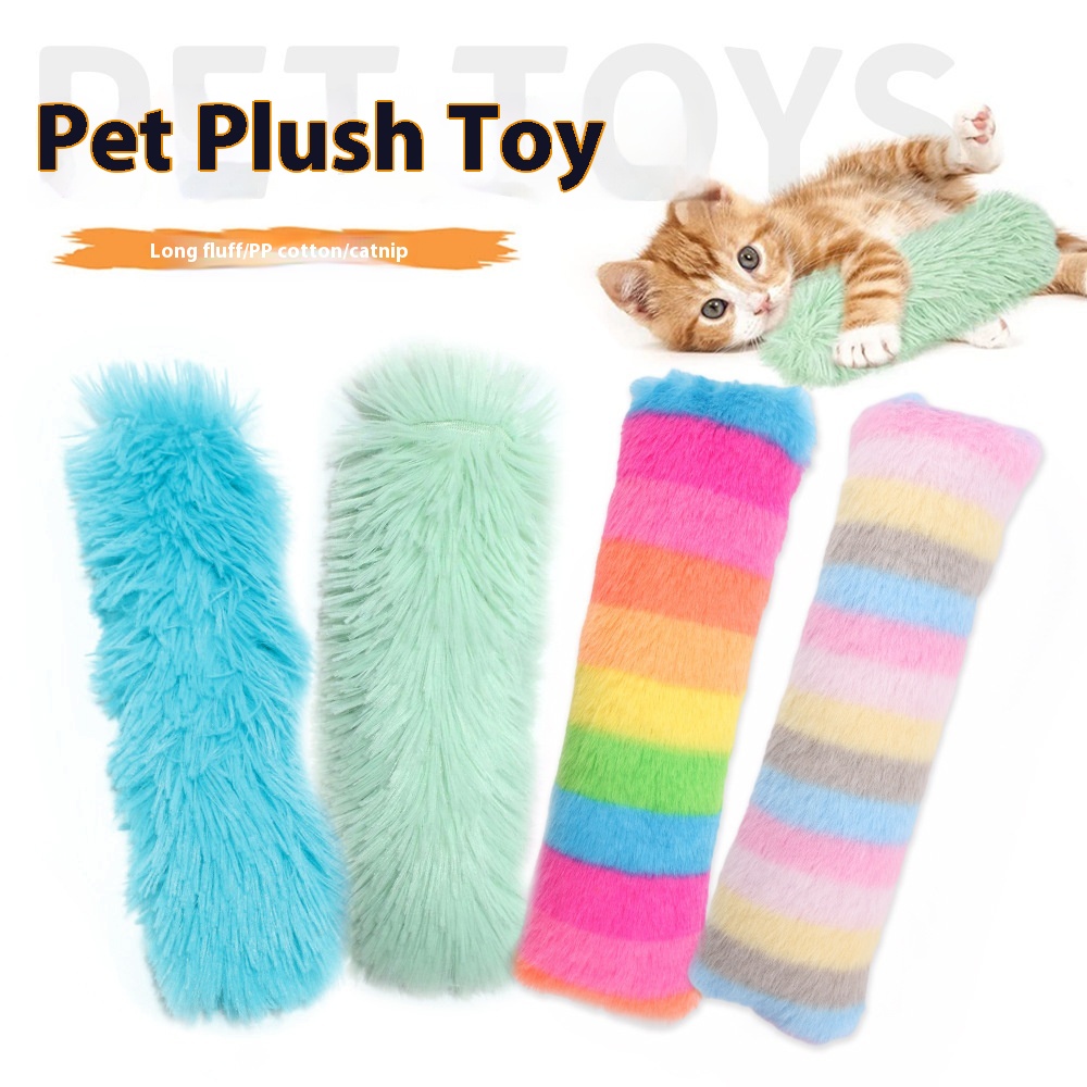 Cat Toys Pet Plush Pillow Self-entertainment Boring Bite-resistant Interactive Play Pet Supplies