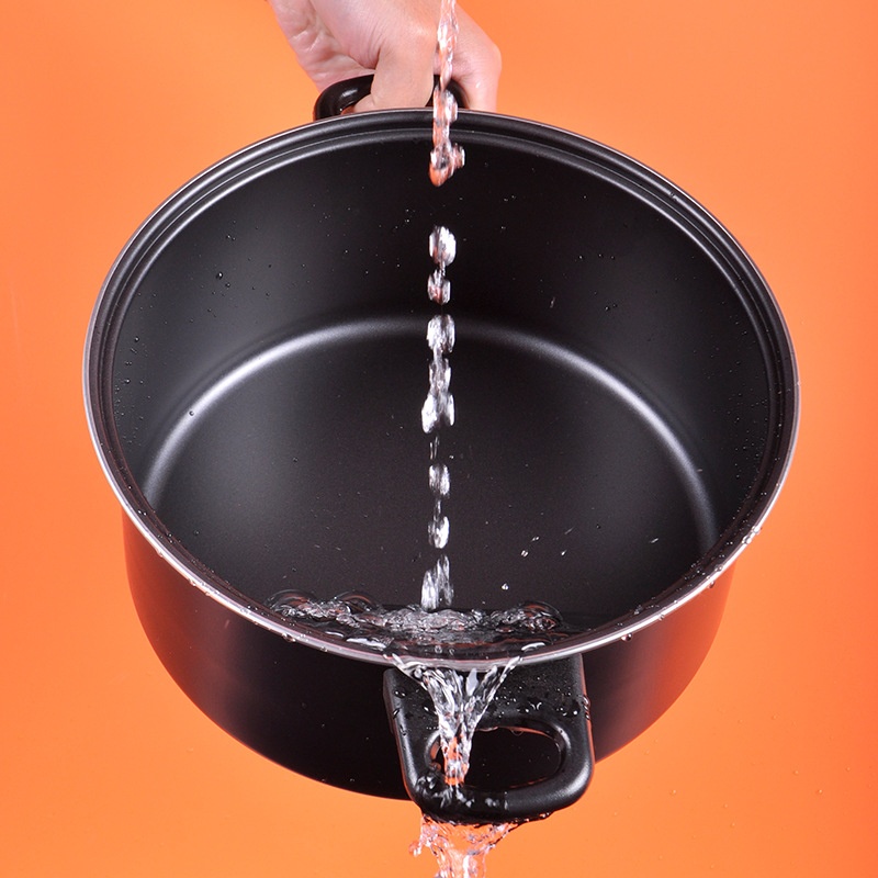 Soup Pot Householdtant Noodles Ramen Pot Non-stick Cooking Pot Open Flame Non-stick Stew Pot Double Ear Pot Steamer