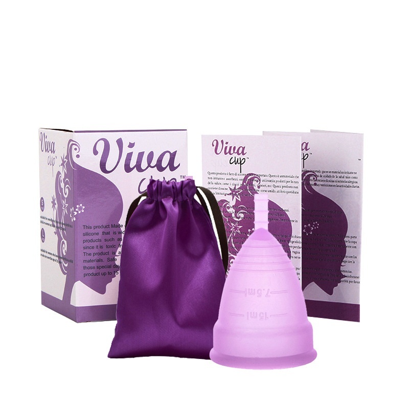 Silicone Menstrual Cup,Can Replace Sanitary Napk,Menstrual Cup,Large+Small Set,Menstrual Cup