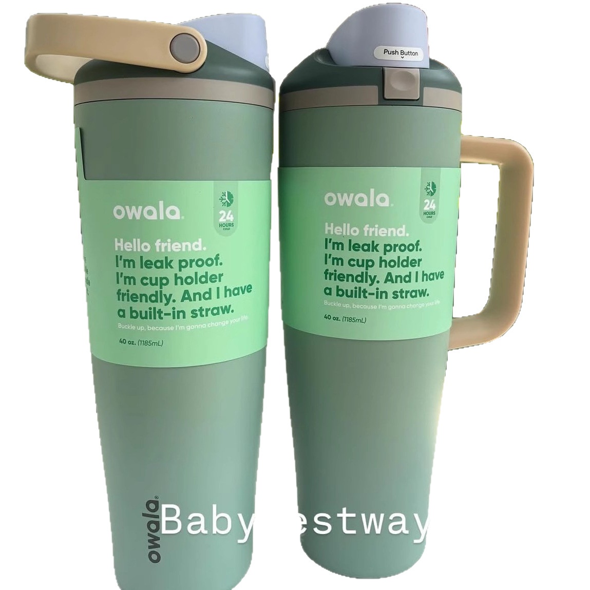 's Owala Ulated Cup Large Capacity 304 Stainless Steel Water Cup Outdoor Vacuum Sports Water Cup
