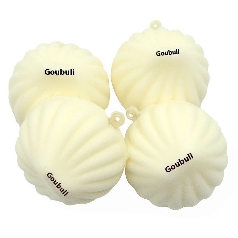Pu Slow Rebound Simulation Tianjin Goubuli Steamed Bun Pendant4cm Soft Pinch Decompression Toy