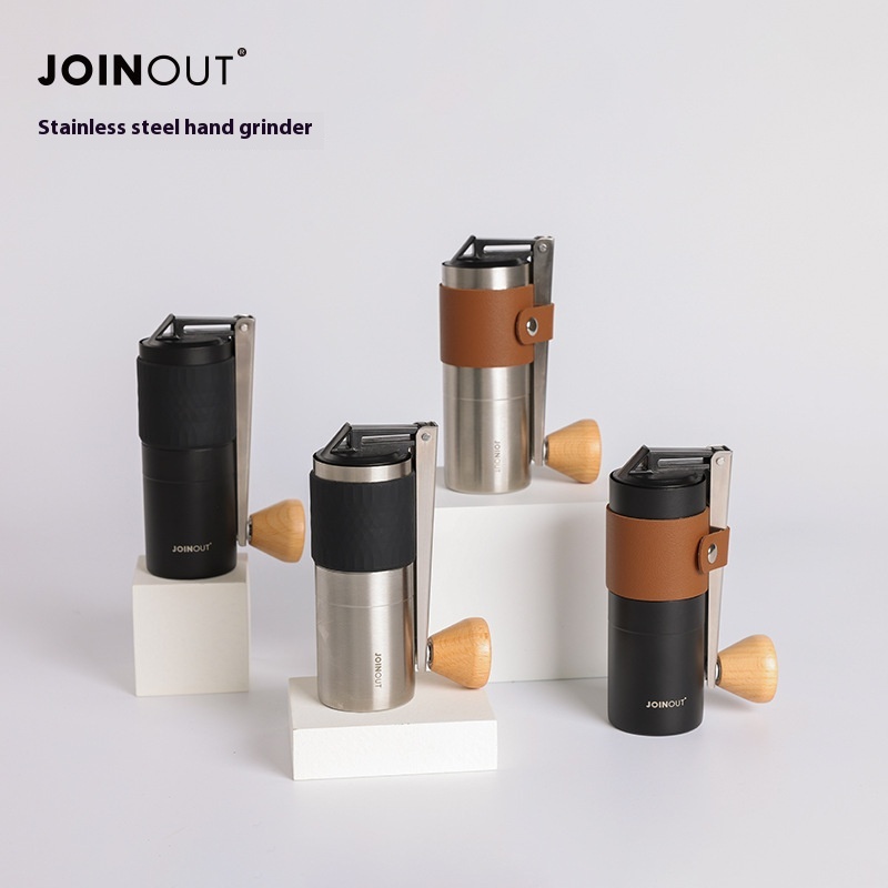 Outdoor Camping Foldable Portable Manual Grinder Hand Brew Coffee Hand Crank Grinder CNCGrinding Core Commercial