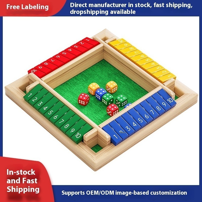 Digital Flip Card Game Chess Class Puzzle Area Materials Mathematical Thinking Toys Building Blocks Children's Board Games Ages 3 To 6