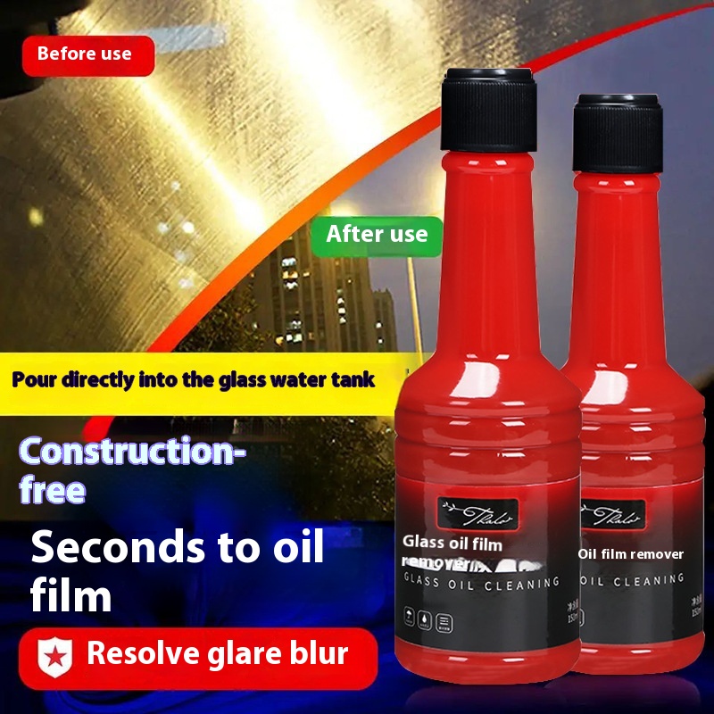Car Glass Oil Film Remover Front Windshield Wiper Fluid Concentrated Wiper Fluid Cleaning Water Car Car Wash Supplies