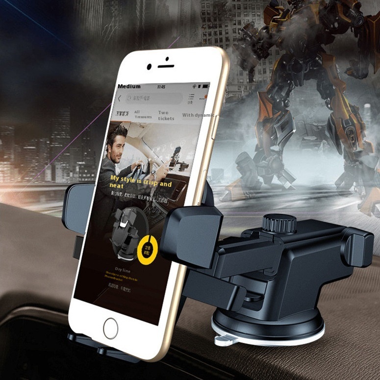 Le Yi Car Mobile Phone Holder In-car Suction Cup Car Multi-function Brackettrument Panel Support Bracket Navigation Universal