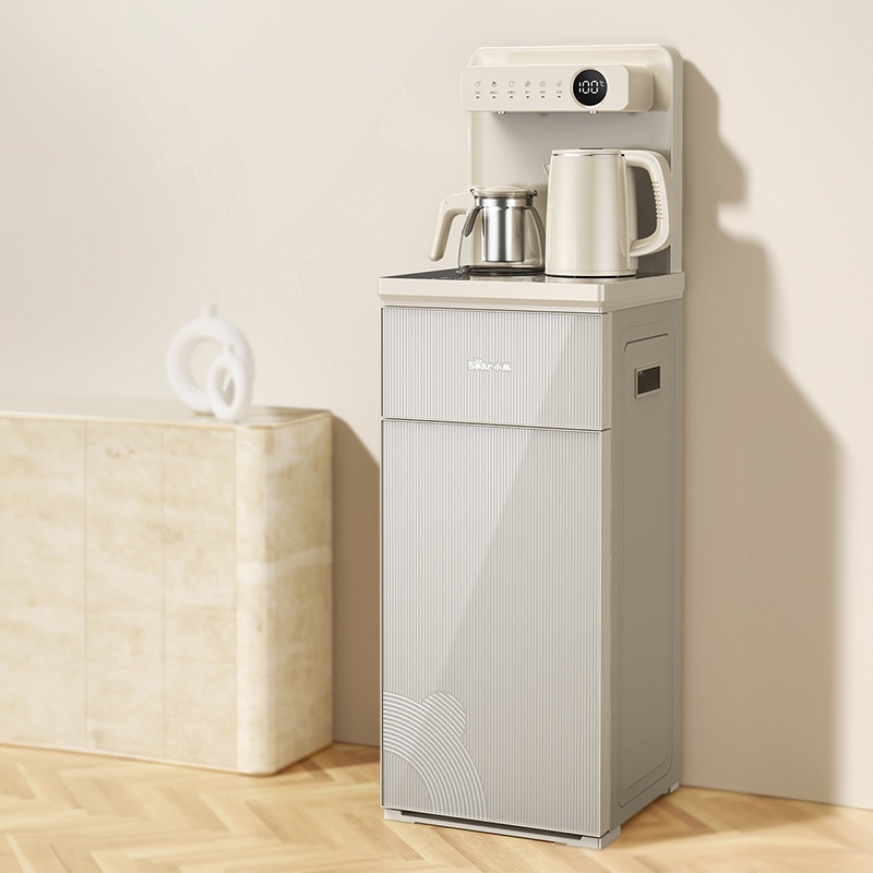 Bear Tea Bar Machine Water Dispenser CBJ-F12 K1 Bottom-mounted Warm Model Home Living Room Remote Control Intelligent Dual Water Outlet